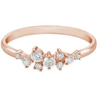 Eppi Cluster-Ring mit Lab Grown Diamanten Isolde