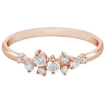 Eppi Cluster-Ring mit Lab Grown Diamanten Isolde