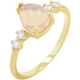 Eppi Opal-Ring mit Diamanten Ammara