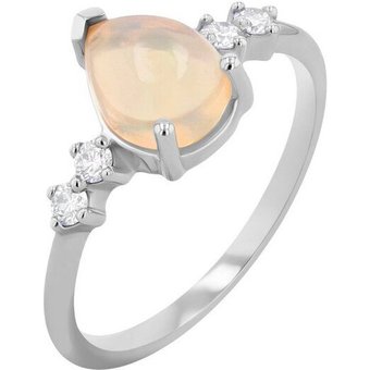 Eppi Opal-Ring mit Diamanten Ammara