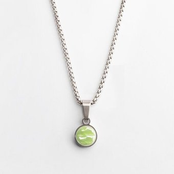 ALEXASCHA Kurze Kette mit Anhänger | Mix & Match | Silber