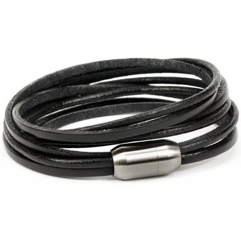 Simaru Echtleder- /Wickelarmband für Damen & Herren mit Magnetverschluss