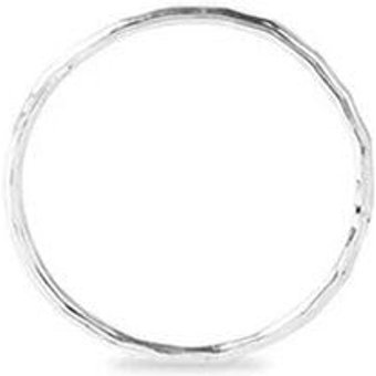 ting goods Zarter Ring gehämmert, aus Messing oder Sterling Silber