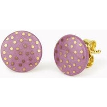 lille mus Porzellan-Ohrstecker KONFETTI Porzellanschmuck
