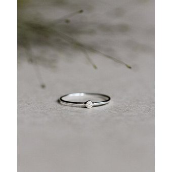 lille mus Ring 'Blingbling' 925 Silber / vergoldet