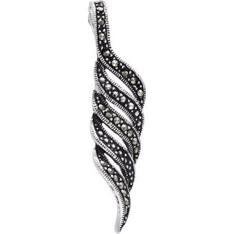 pakilia Kettenanhänger "Tornillo" inkl. Silberkette 45 cm