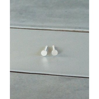 pikfine Silber Ohrstecker “Dot” // 4 Größen