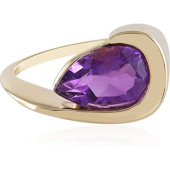 Sibirischer Amethyst-Goldring (de Melo)