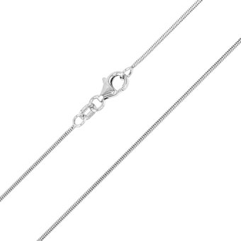 Silber-Schlangenkette - 4,5 g - 45 cm