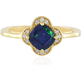 Mezezo-Opal-Silberring