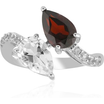 Edelstein-Silberring