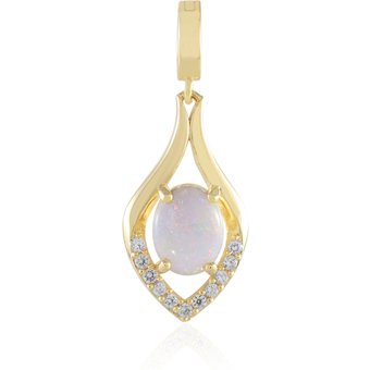 Australischer Opal-Silberanhänger
