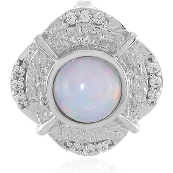 Welo-Opal-Silberanhänger (MONOSONO COLLECTION)