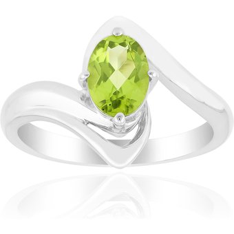 Jilin-Peridot-Silberring (Pallanova)