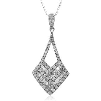SI2 (H) Diamant-Goldhalskette (CIRARI)