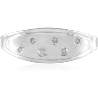 I2 (I) Diamant-Silberring