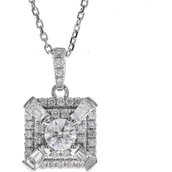 SI2 (H) Diamant-Goldhalskette (CIRARI)