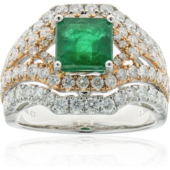 AAA-Sambia-Smaragd-Goldring (CIRARI)