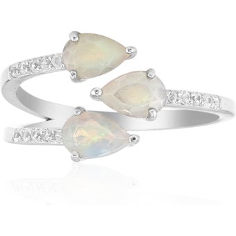 Welo-Opal-Silberring
