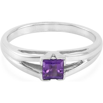 Sambia-Amethyst-Silberring