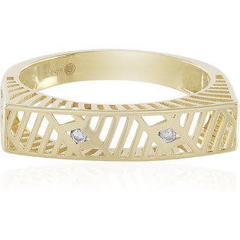 I2 (J) Diamant-Goldring (Ornaments by de Melo)