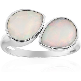 Welo-Opal-Silberring