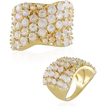 Welo-Opal-Silberring