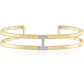 I3 (J) Diamant-Silberarmreif