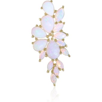 Australischer Opal-Silberanhänger