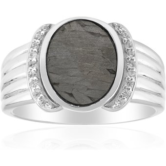 Aletai-Meteorit-Silberring