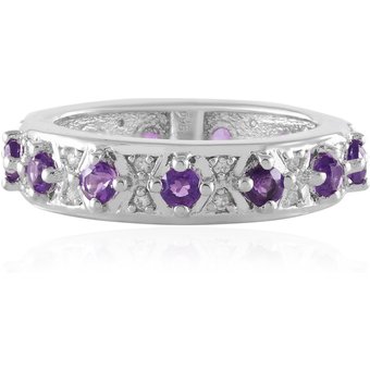 Amethyst-Silberring