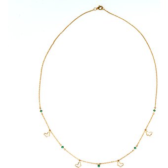 AAA-Sambia-Smaragd-Goldcollier (de Melo)