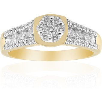 SI1 (G) Brillant-Goldring (Annette)