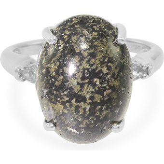 Leoparden-Opal-Silberring