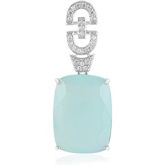 Paraiba-Opal-Goldanhänger (AMAYANI)
