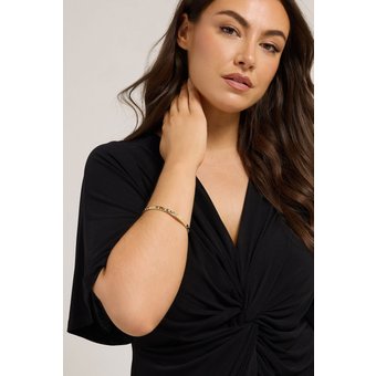 Yours Goldfarbenes Armband Mit Sternendesign Und Strasssize One Size