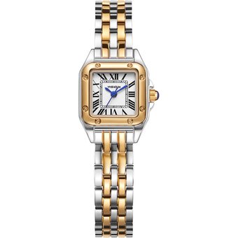 New Women's Watch Fashion Temperament Quartz Watch Student Watch Steel Belt Waterproof Women's Watch Foreign Trade