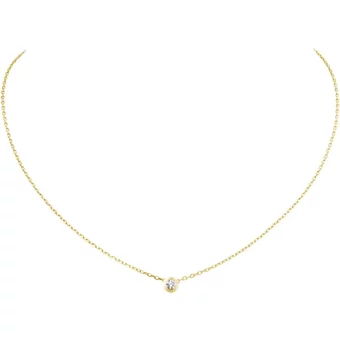 Designer Diamants Legers Pendant Necklaces Diamond D'amour Love Necklace for Women Girls Collier Bijoux Femme Brand