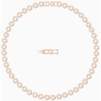 Retro Single Diamond Round Diamond Necklace Personality Temperament Full Diamond Button Necklace Female