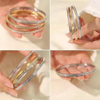 Mantianxing New Titanium Steel Bracelet for Women, Non fading, Unique, High end Ancient Style Ladies and Girls Instagram