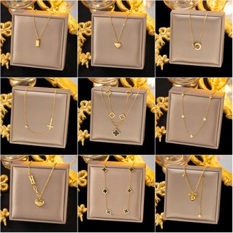 Titanium Steel Necklace For Women, Light , Exquisite, Fashionable, Versatile, Non-Fading Clavicle Chain