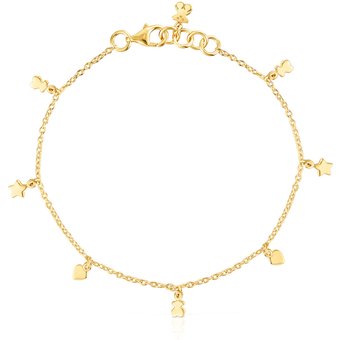 TOUS Armband Cool Joy 1003190800 Goldfarben