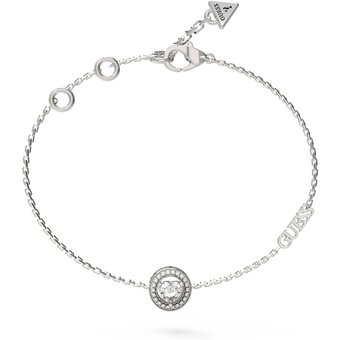 Guess Armband JUBB04 668JW Silberfarben