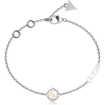 Guess Armband JUBB0464 4JW Silberfarben