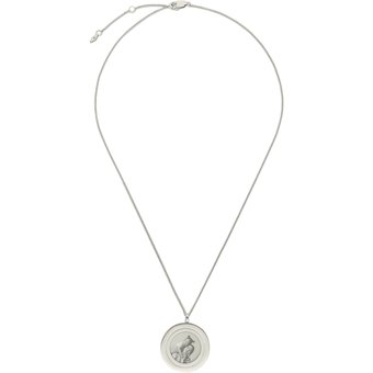 Fossil Halskette Harlow Locket JF04737040 Silberfarben