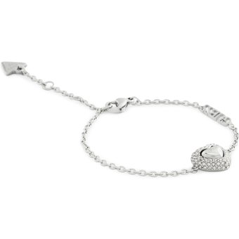 Guess Armband JUBB05 022JW Silberfarben