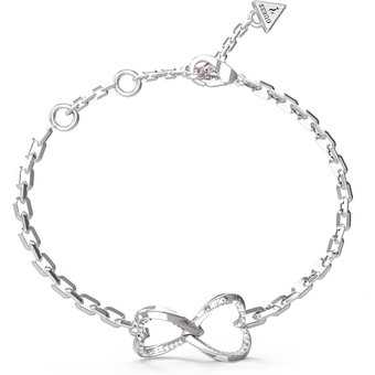 Guess Armband JUBB0461 8JW Silberfarben