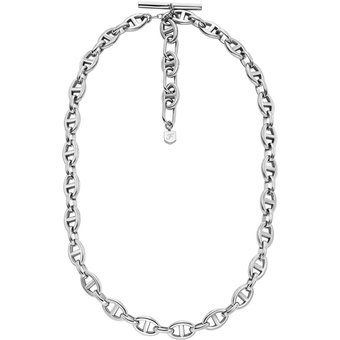 Fossil Halskette Heritage D-Link JA7242040 Silberfarben