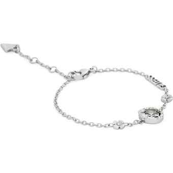 Guess Armband JUBB05 039JW Silberfarben