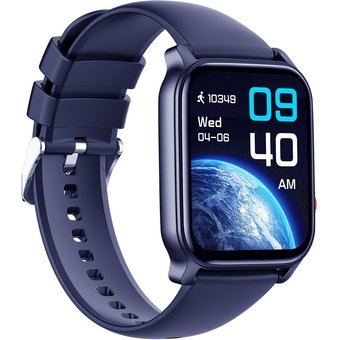 Smartwatch QTLLBT 9 Sprachübersetzung, Bluetooth-Anrufe, Sprachlerntool, wasserdicht, Multisport, Herzfrequenz, Blutsauerstoff, Schlafüberwachung